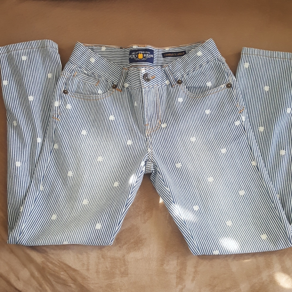 Girls Lucky Brand Ankle Jeans